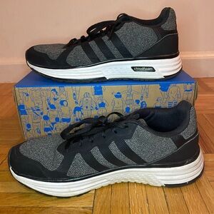 Adidas Women’s Cloudfoam Size US6.5 Black/Gray/White